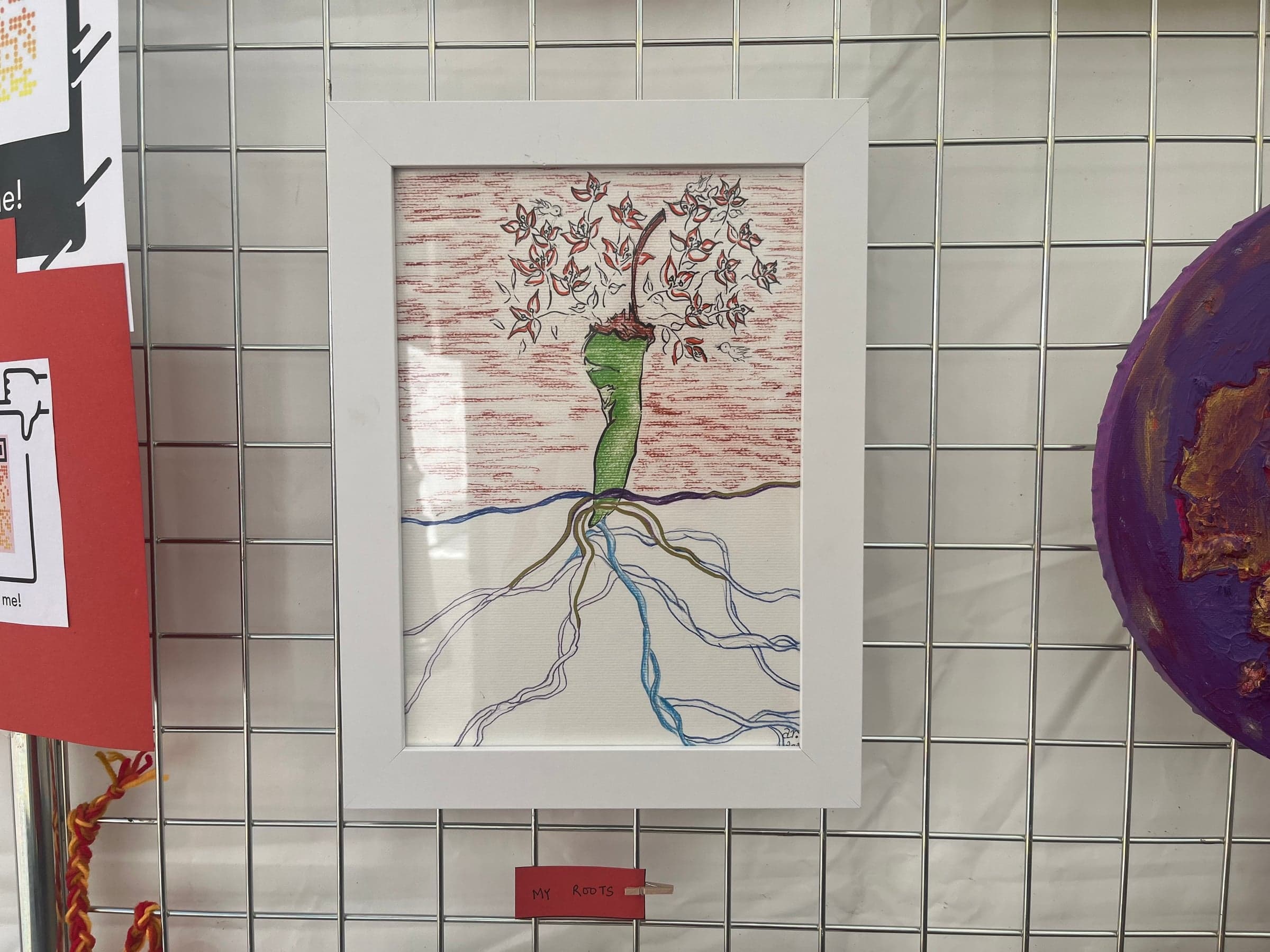 I am soil II, Work on paper, 2026, by Anujalika.